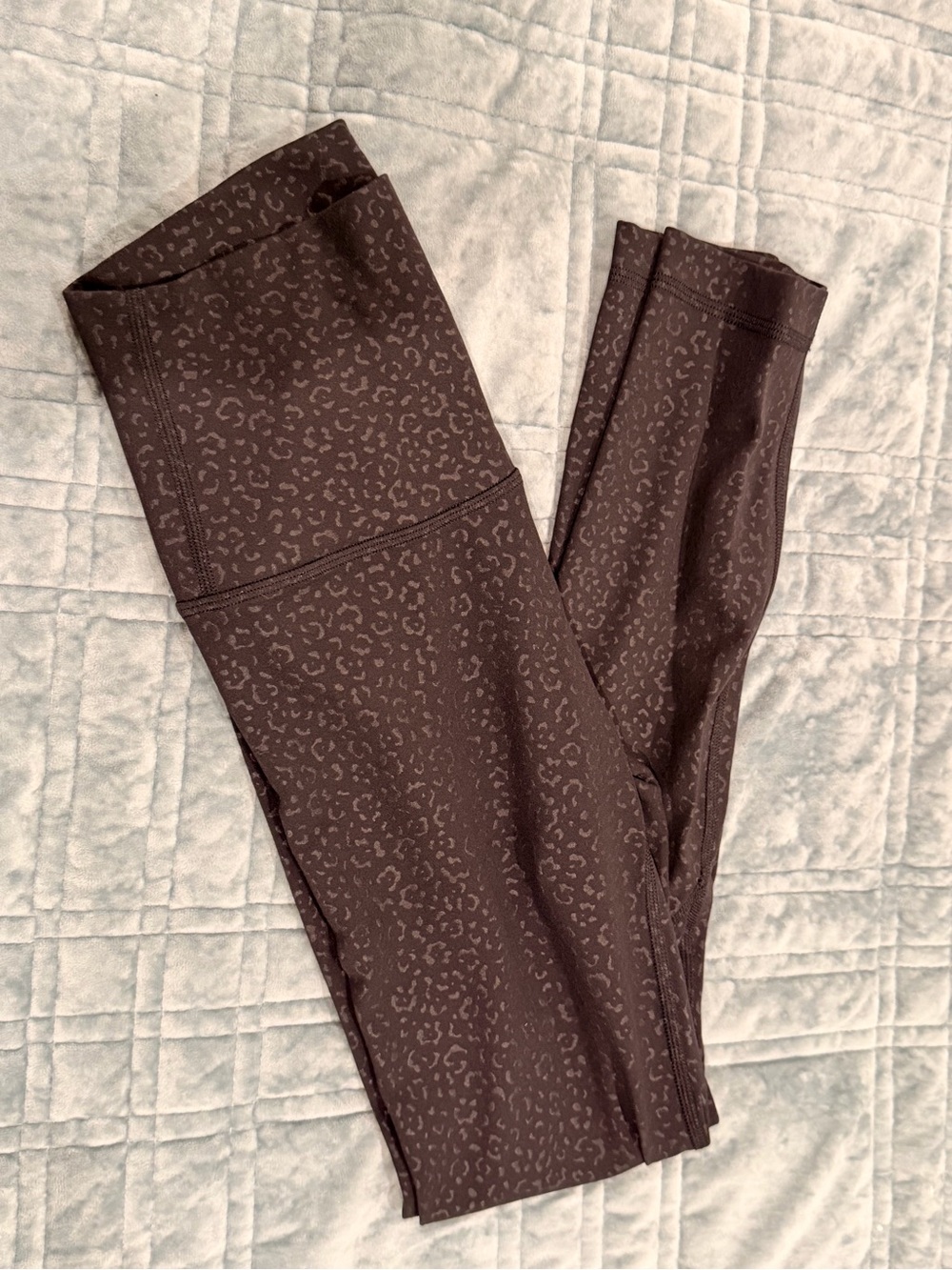 Lululemon Women’s High-Waist Align Black Leopard Print Leggings - size 2